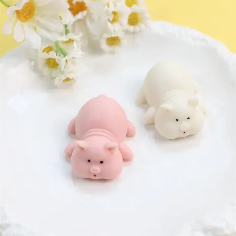 3d niedliche Schwein Kerze Silikon form neue Schweinchen Seife Harz Gips machen Werkzeug niedlichen Tier Mochi matsch ige Spielzeug form