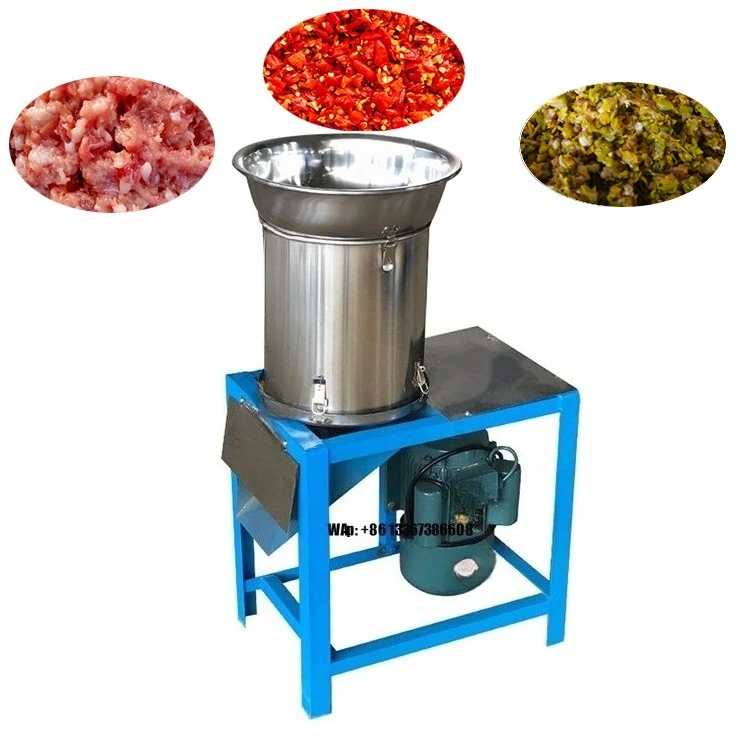

Commercial Food Chopper Electric Food Processor Chili Carrot Ginger Mini Vegetable Cutting Machine