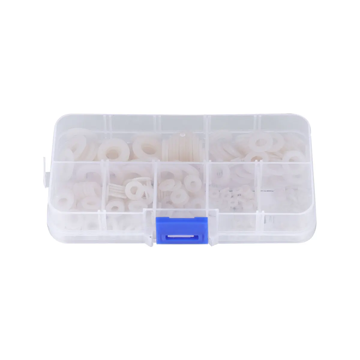 

350pcs Nylon Washer Gasket Seals Spacer M2 5 to M8 Corrosion Resistant Electrical Connections Household Appliances
