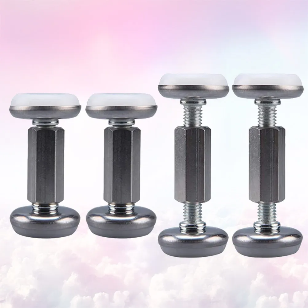 

Набор из 4 регулируемых фиксаторов из нержавеющей стали для стены, предотвращающих раскачивание, прочные противоскользящие крепления для дома и спальни