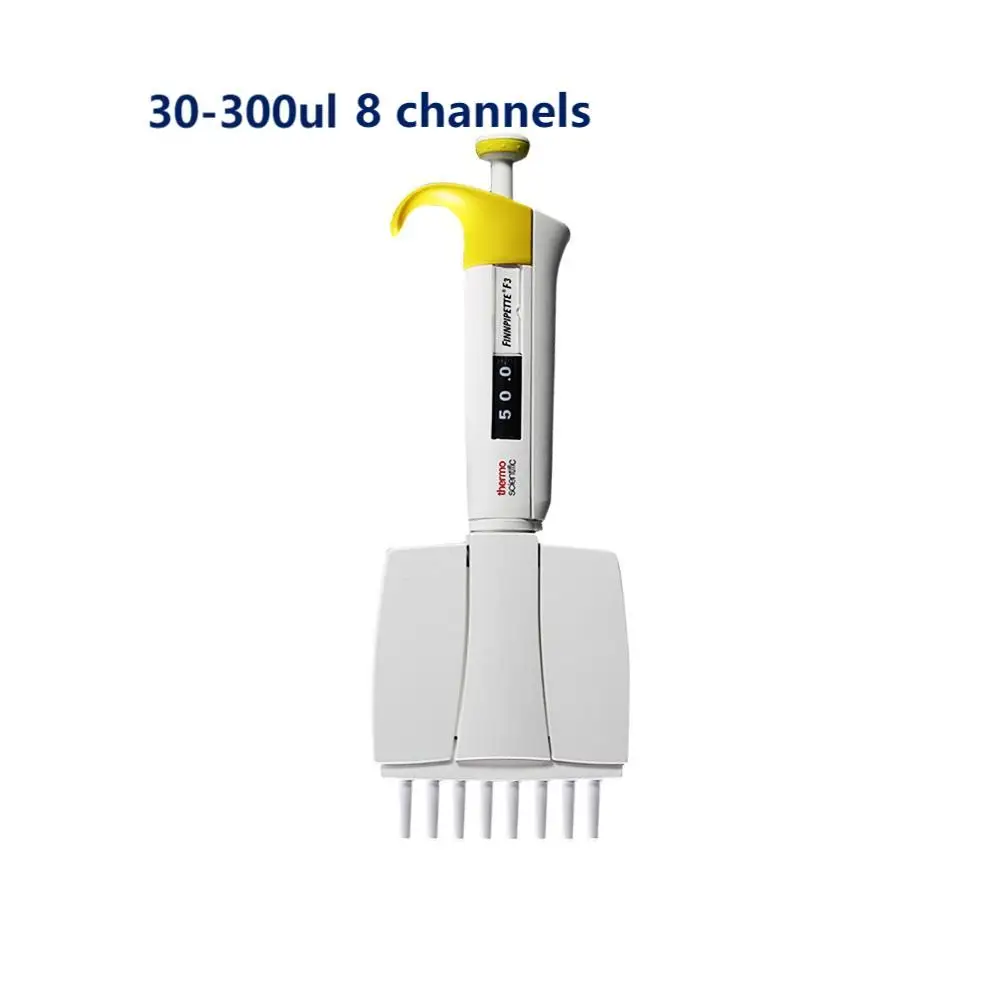 Thermo F3 Adjustable Eight-channel Pipette / Adjustable Twelve-channel Pipette, Half Sterilized 5-50ul 30-300ul Pipettes