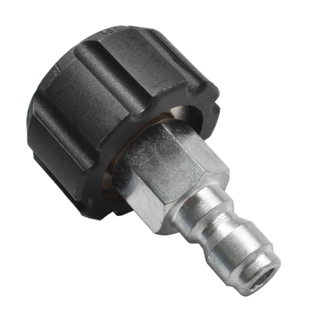 1/4 3/8 inch Quick Disconnect Male to M22 14 15 Female Adapter for Pressure Washer Snow Foam Lance Accessories