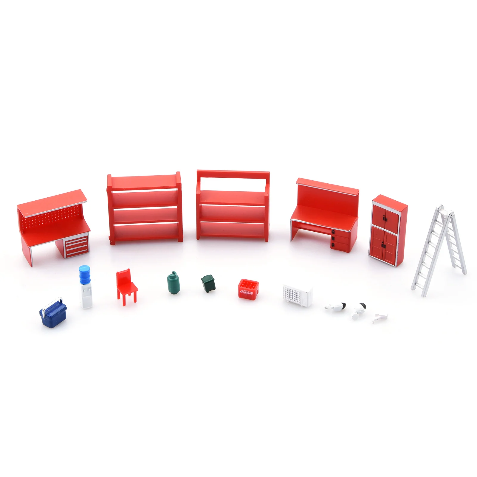 

1 комплект, набор инструментов для гаражной мебели в масштабе 1/64, модель сцены, набор диорамы для гаражной парковки