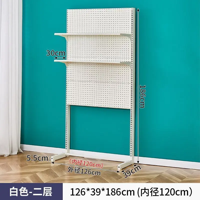 Hardware hole board bookshelf Internet celebrity girl rental room storage rack desk combination computer desk student table
