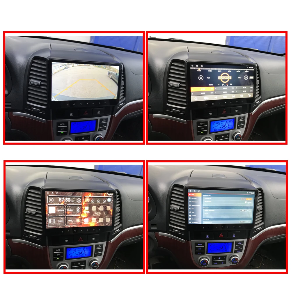 Redpower 75008 HiFi car radio for Hyundai Santa Fe 2 generation cm (01.2006-08.2012) with standard navigation DVD player Android