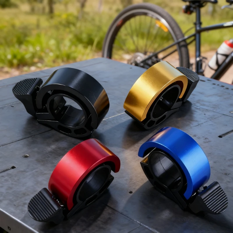 Dzwonek rowerowy górski super głośny uniwersalny mini klakson do rowerów dziecięcych odporny na rdzę rower biegowy przenośne akcesoria
