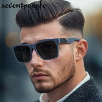 Gafas de sol cuadradas polarizadas Vintage para hombre, marca de lujo 20225, gafas de sol rectangulares Steampunk a la moda para exteriores, protección UV400