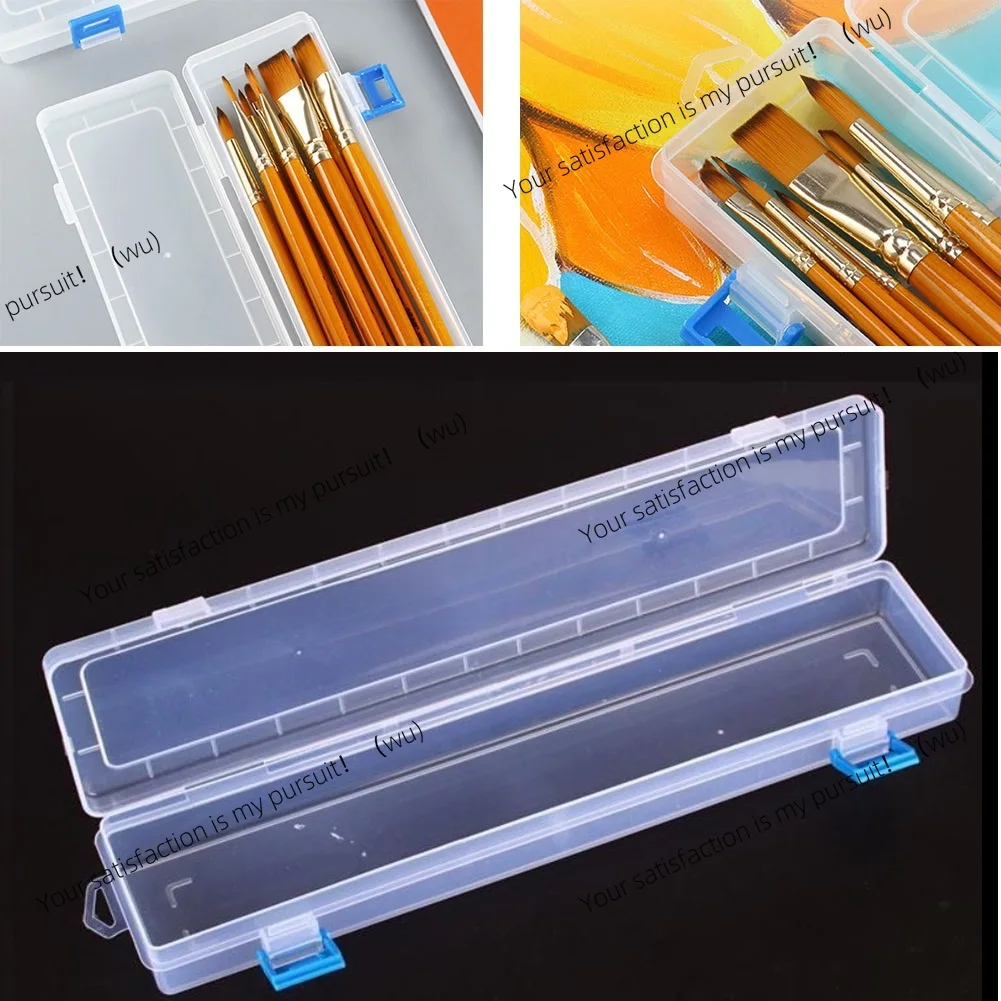 

Pen pencil case paint brush arrangement, paintbrush pencil storage box