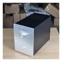 KYYSLB 160*220*285MM S160 Aluminum Panel DIY Box Amplifier Chassis Housing Enclosure Vertical Amplificador Case