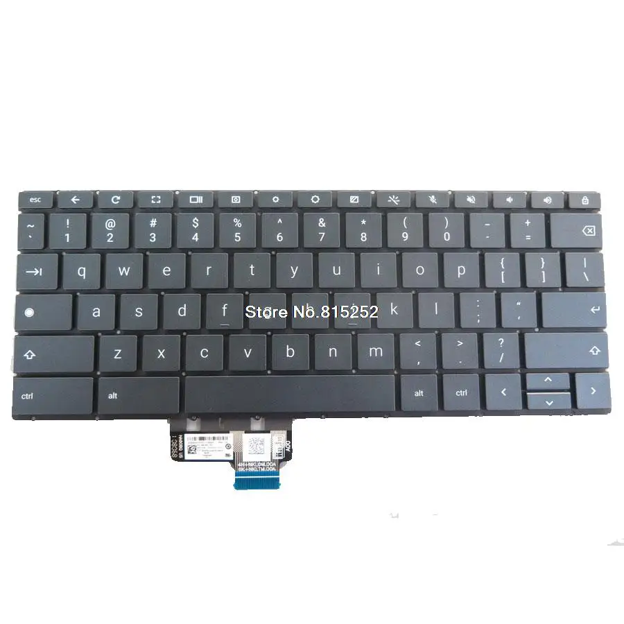 Laptop Keyboard For HP 9Z.NKLBQ.501 AR0GRU01030 NSK-HA60LN US United States US Black without Frame With Backlit