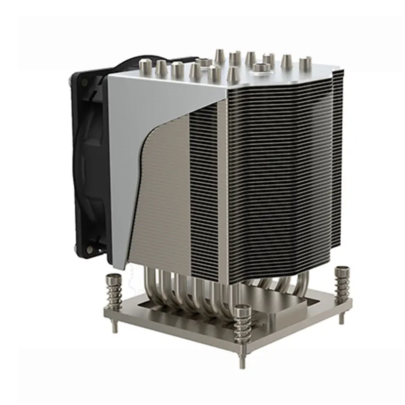 Imagem -03 - Coolserver-cpu Ventilador Refrigerador do Servidor Ventilador de Refrigeração Ativo para Intel Lga 1700 Lga3647 Radiador Silencioso 4pin Heatpipe Dissipador de Calor 280w R96