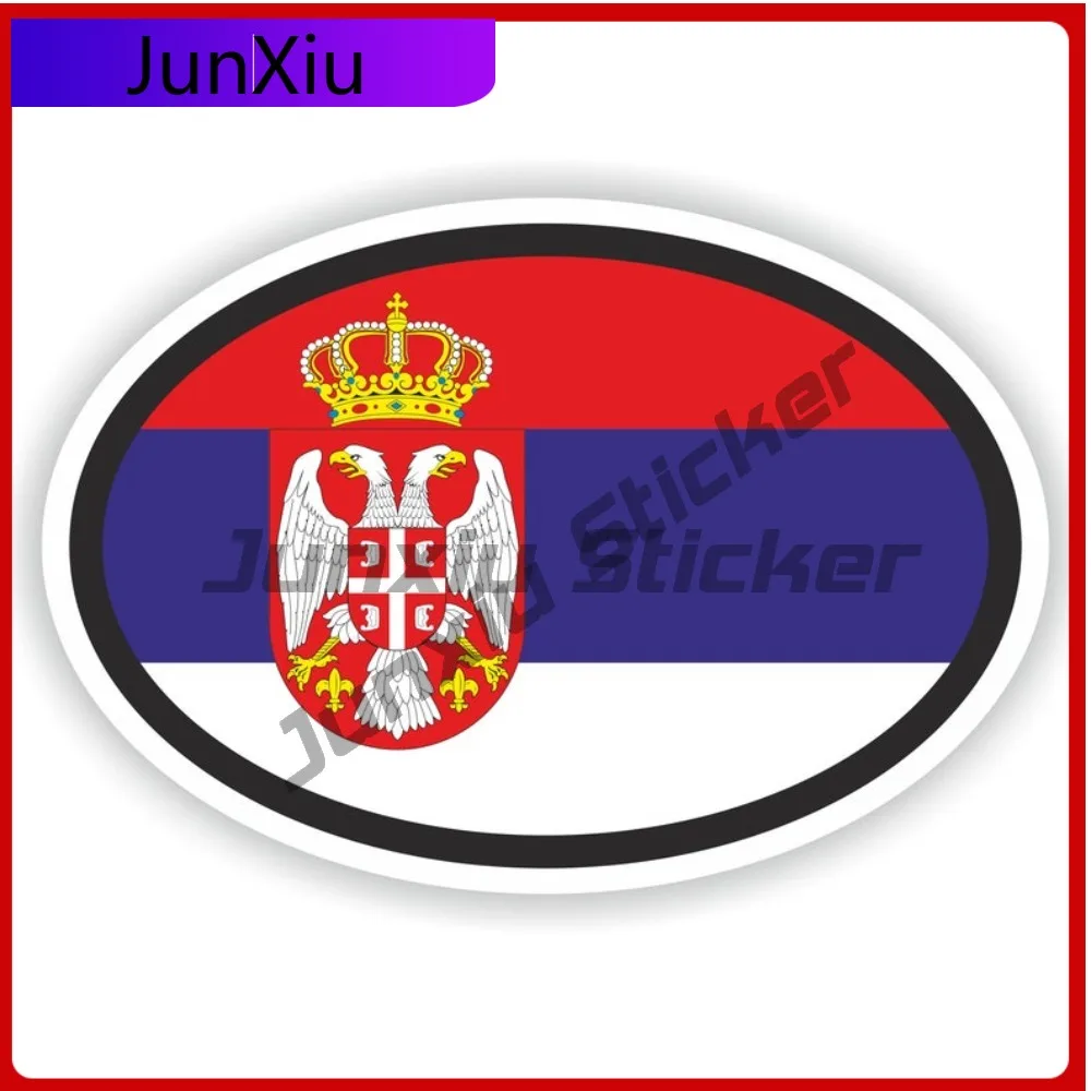 

Cameroon Oval Sticker With National Flag Badge Scratch Cover Vinyl Decal Camping Car Stickers New Driver Custom Printed Decals