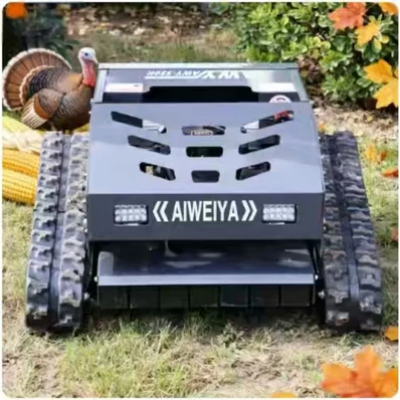 

Customized Customized New Design CE Certified Self-Propelled Crawler Lawn Mowing Robot – 550mm Cutting Width