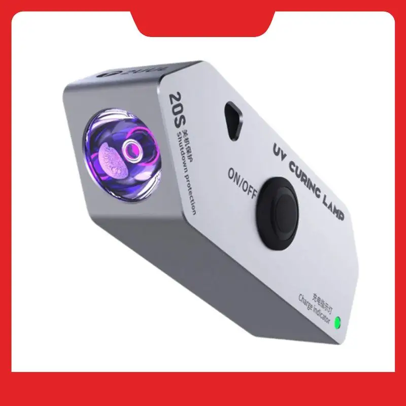 

2UUL UV Curing Lamp High Power Green Oil Glue Fast Cure Aluminum Alloy For Motherboard Circuit Board Light For Phone