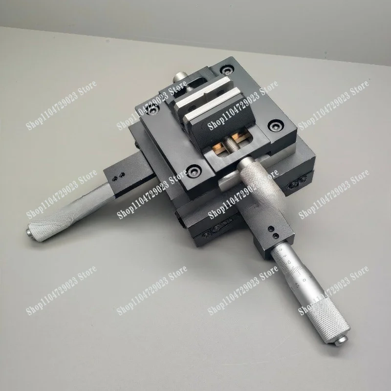 Micro Vickers Hardness Tester Accessories XY 2D Micro-shift Working Slide Differential Head Sheet Clamp Flat Mouth Pliers