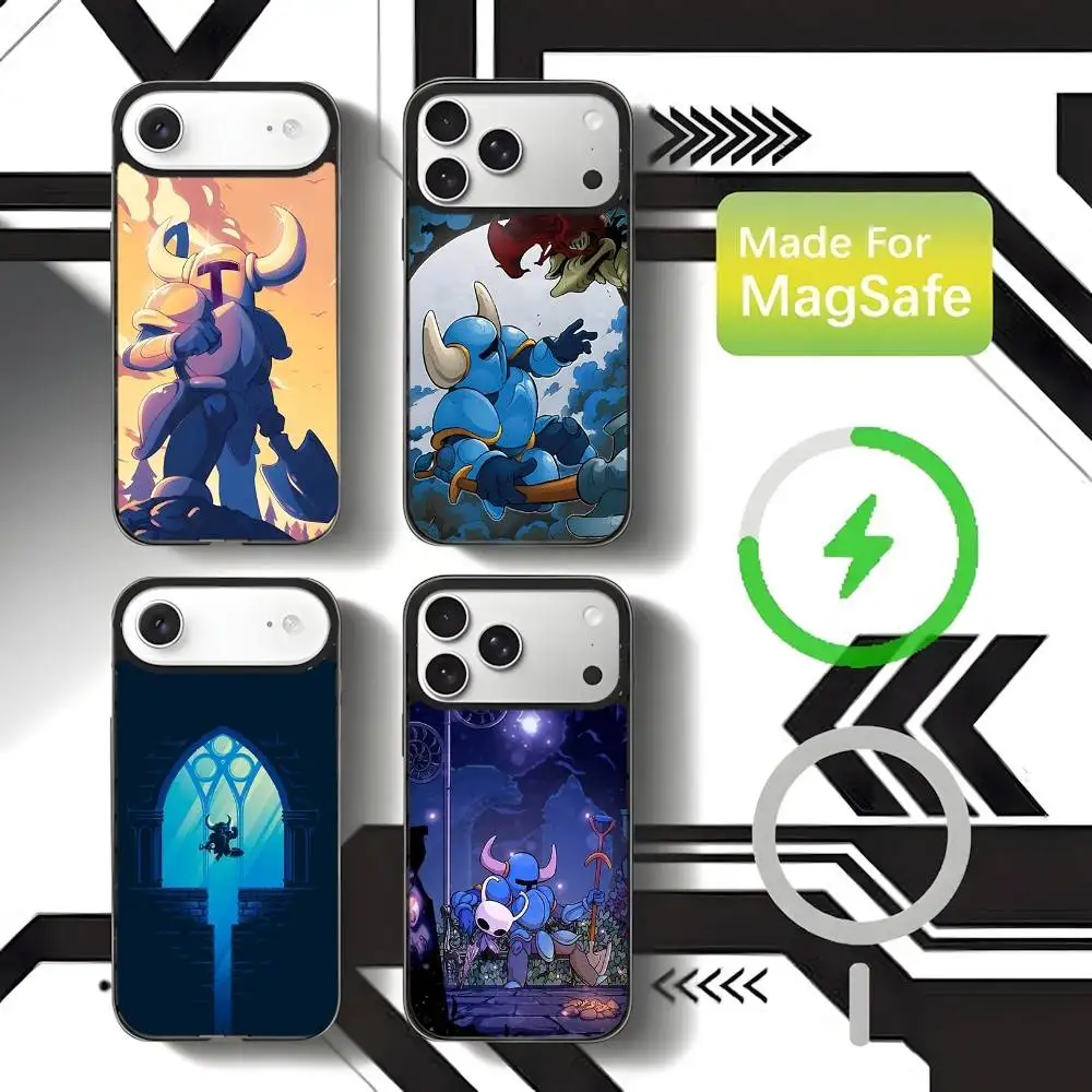 

S-ShovelS Game Knight Phone Case For iPhone 17,16,15,14,13,12,11,Pro,Max,Plus,Mini,SE4,E Magnetic Magsafe Wireless Charging