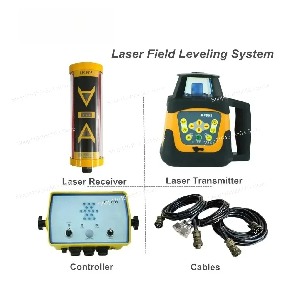 Laser System 3.5m Grader Scraper Agricultural Leveling Machine Land Leveler with CE Certification
