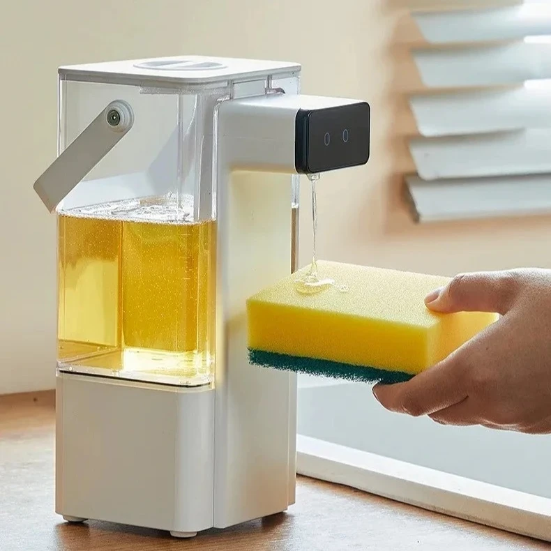 

Household Liquid Soap Dispensers Recharge Sensor Hand Sanitizer Machine for Kitchen Bathroom Shampoo Shower Gel Detergent