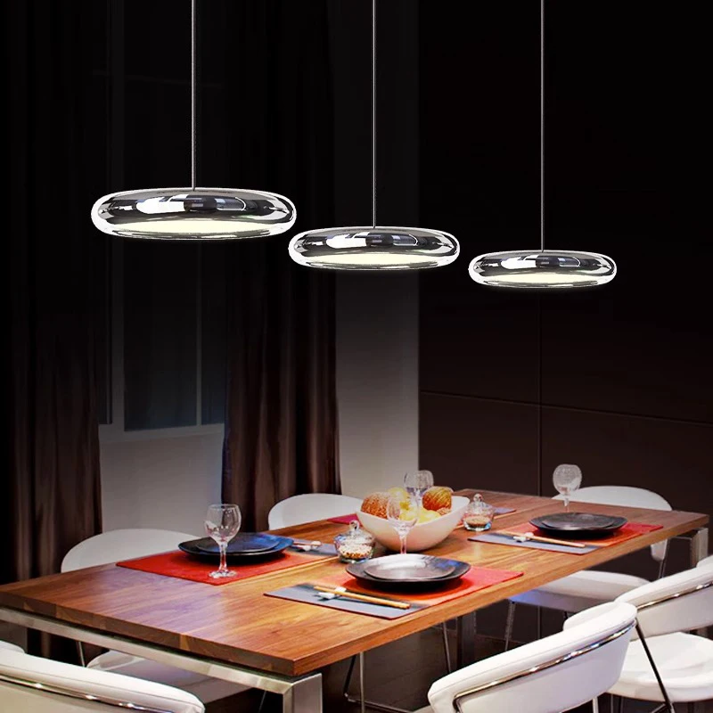 Modern Home Dining Room Pendant Lights, Iluminação interior Lâmpada do teto, Pendurado Luz, Lustre, Decorativo