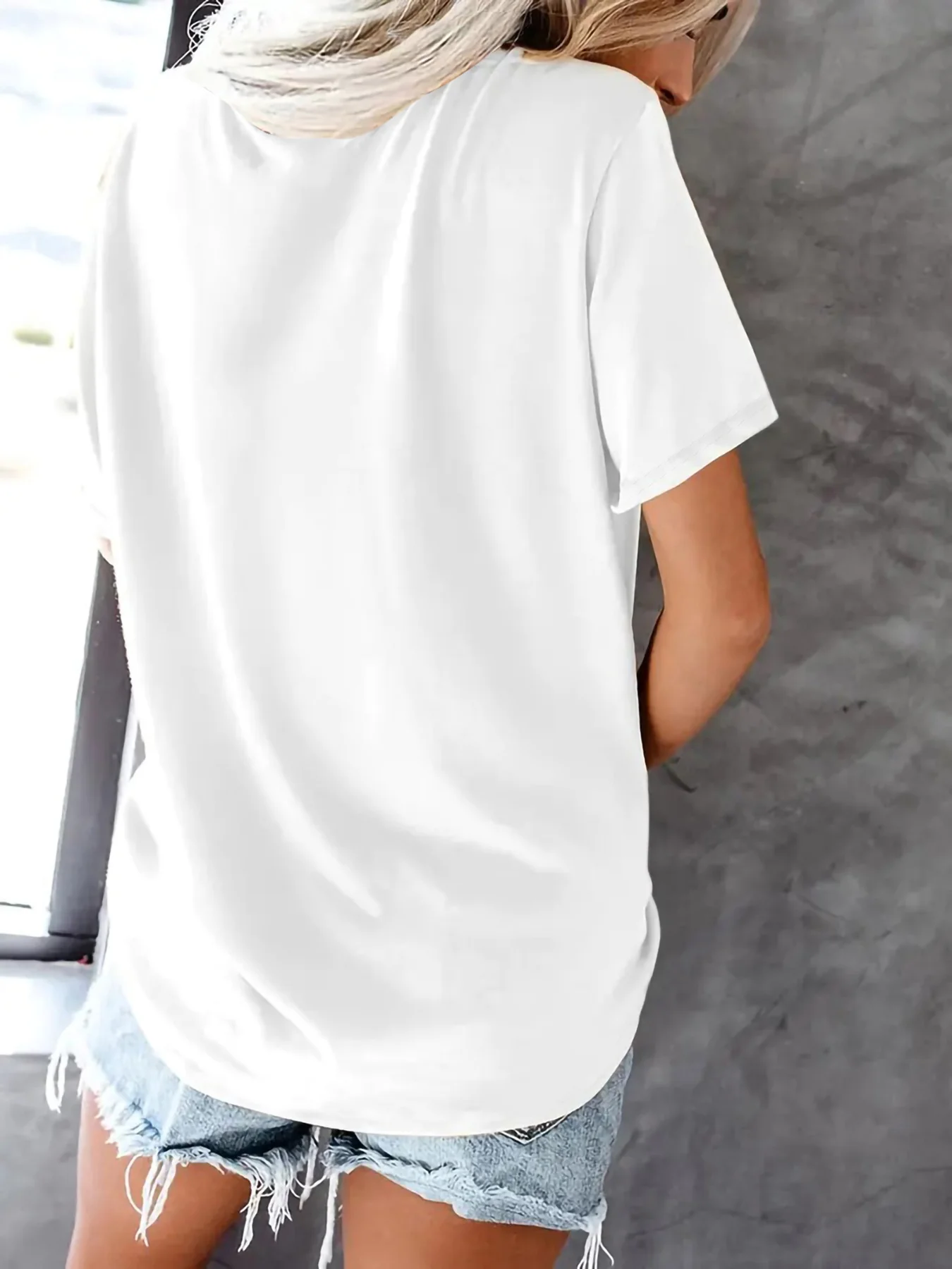 Dames Musical Cat Grafisch T-shirt - Wit met zwart Musical Staff & Dancing Cats - Zacht T-shirt voor dagelijks gebruik met ronde hals voor