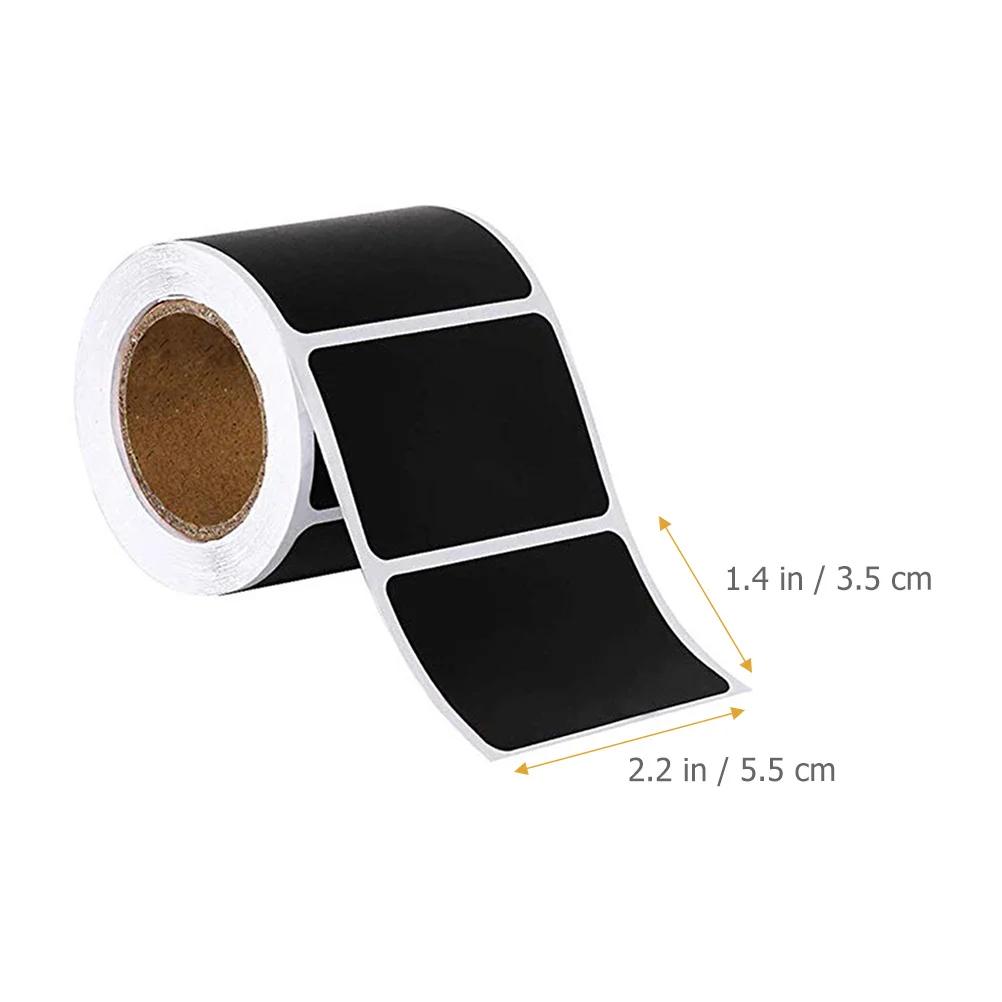120 Sheets Waterproof Chalkboard Label Stickers for Food Container Storage Organizing Bins and Classroom Use Chalkboard Labels