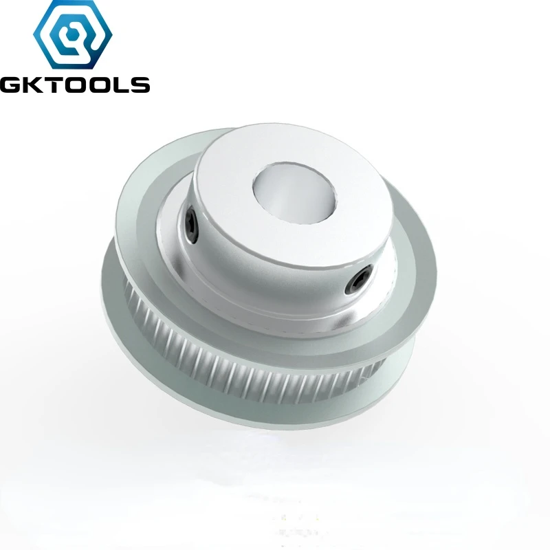 

GKTOOLS 54 Teeth 2GT Timing Pulley Bore 5/6/6.35/8/10/12/12.7/14/15mm for GT2 Open Synchronous belt width 6/10mm wheel