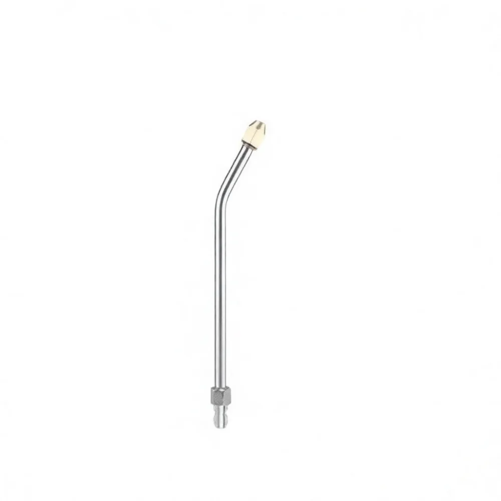 Curved Nozzle Pressure Washer Wand Stainless Steel Extension Pipe High Pressure Water Gun Parts For Vehicle Underbody Wash