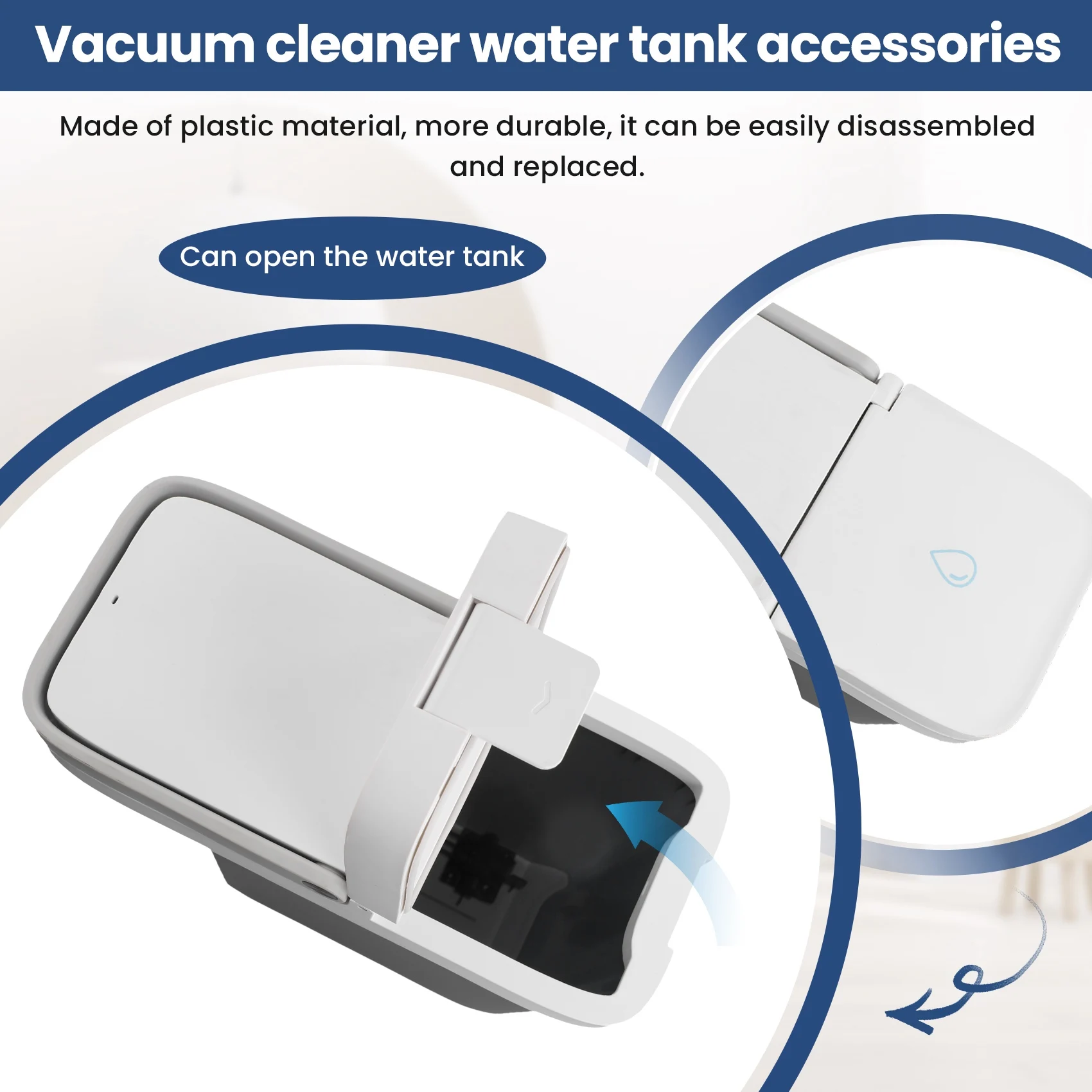 

Резервуар для воды HOT-Clean, замена резервуара для грязной воды для Roborock G20S/V20S, запчасти для робота-пылесоса, аксессуары