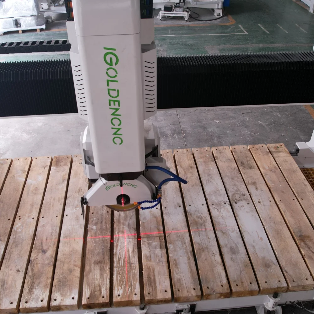 Picture 3: High Efficiency CNC 5 Axis Bridge Saw Machine for Kitchen Countertop Fabrication Granite Marble Quartz