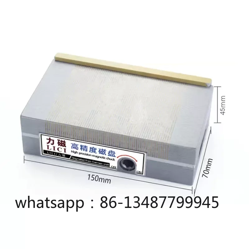 

70*150mm Surface grinder permanent magnetic chuck XM91 grinding disk applicable to grinding machines and other processing