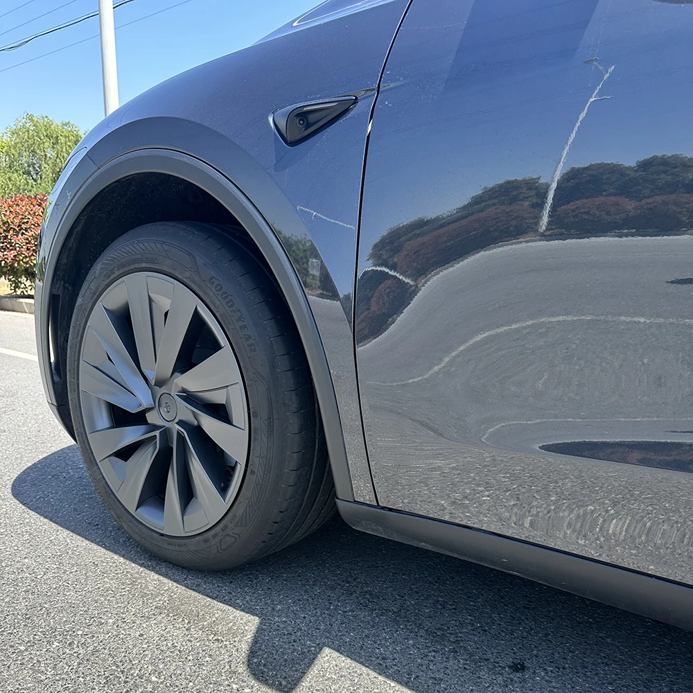 Model Y Juniper 2025 2026 Vordermatten, Model Y 2025 Bodenmatten aus Gummi TPE für alle Wetterbedingungen, 3D-gescannt, OEM-Original, leicht zu reinigen, NICHT für die Standardversion geeignet. – Detail 21