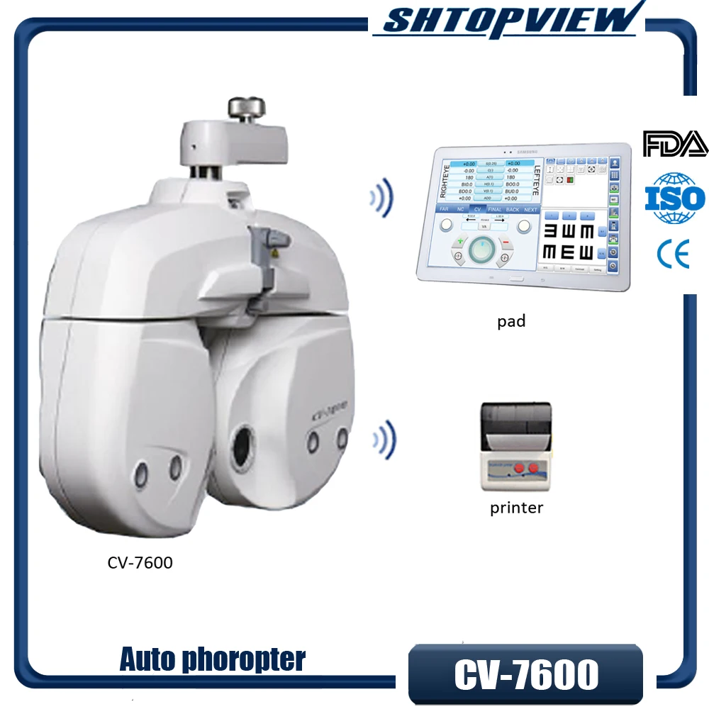 China Best Phoropter CV-7600 Wireless Connection Auto Digital Phoropter