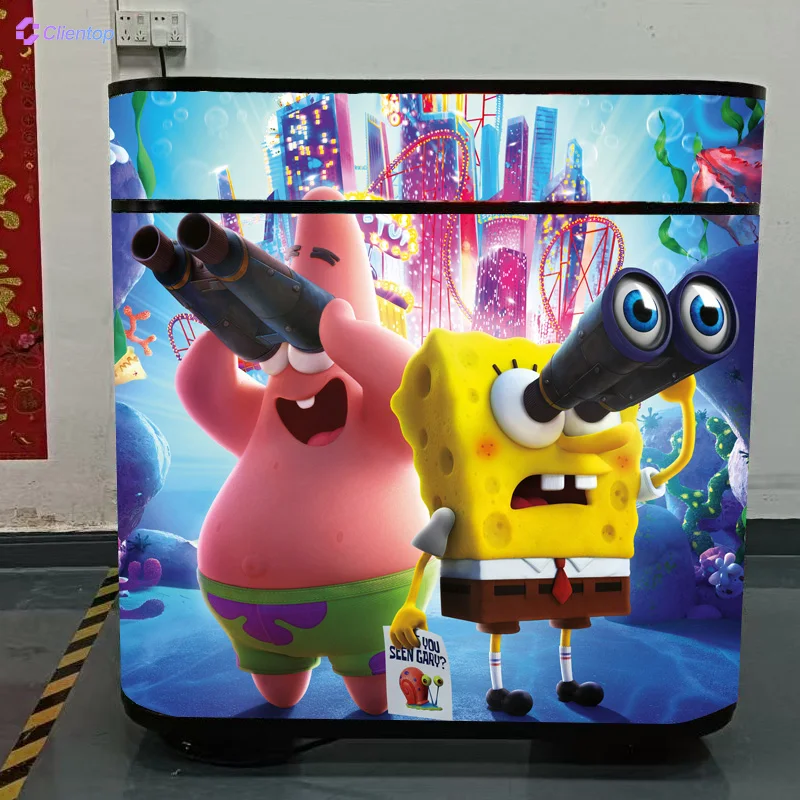New Style Front Desk Led Display Screen Magic Counter Video Dynamic Space Welcome Display For Airports And Transportation Hubs