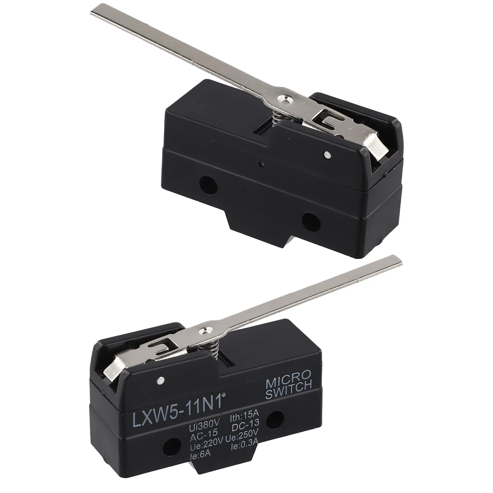 LXW511N1 3A Limit Switch With Long Lever SPDT Suitable For Monitoring Mechanical Part Movement In Industrial Equipment