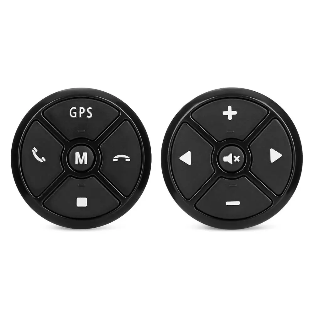 1Pc Universal 4Key Car Steering Wheel Controller Wireless Music DVD GPS Navigation Radio Enhanced Functionality