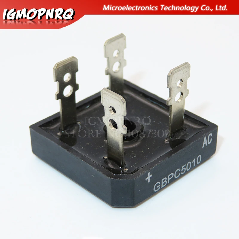 20pcs GBPC5010 Bridge Rectifiers 1000V 50A Bridge Rectifier new original