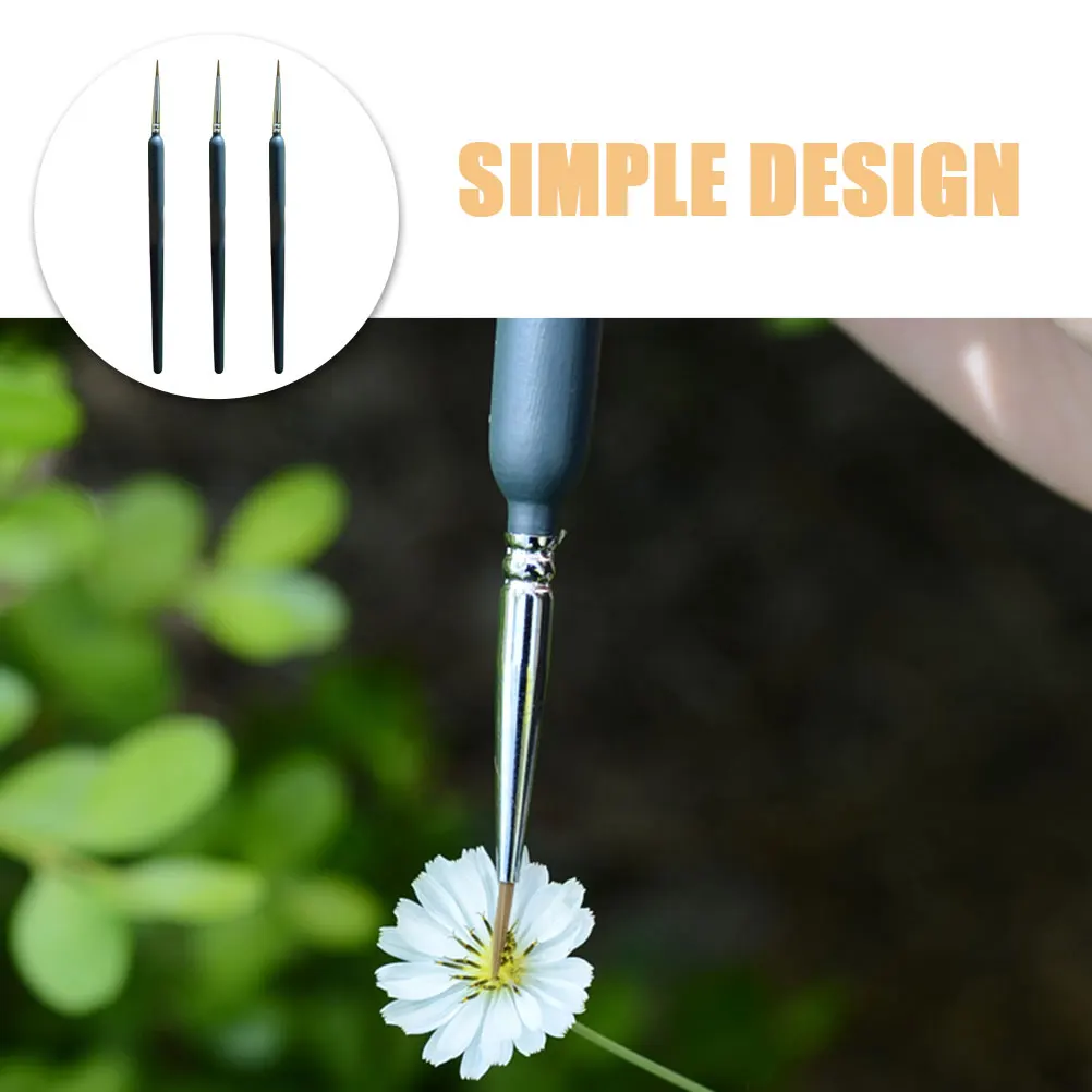 

5pcs Pollen Brush Tool Manual Pollination Handheld for Vegetable Fruit Flower Gardening Outdoor Farming Efficient Plant