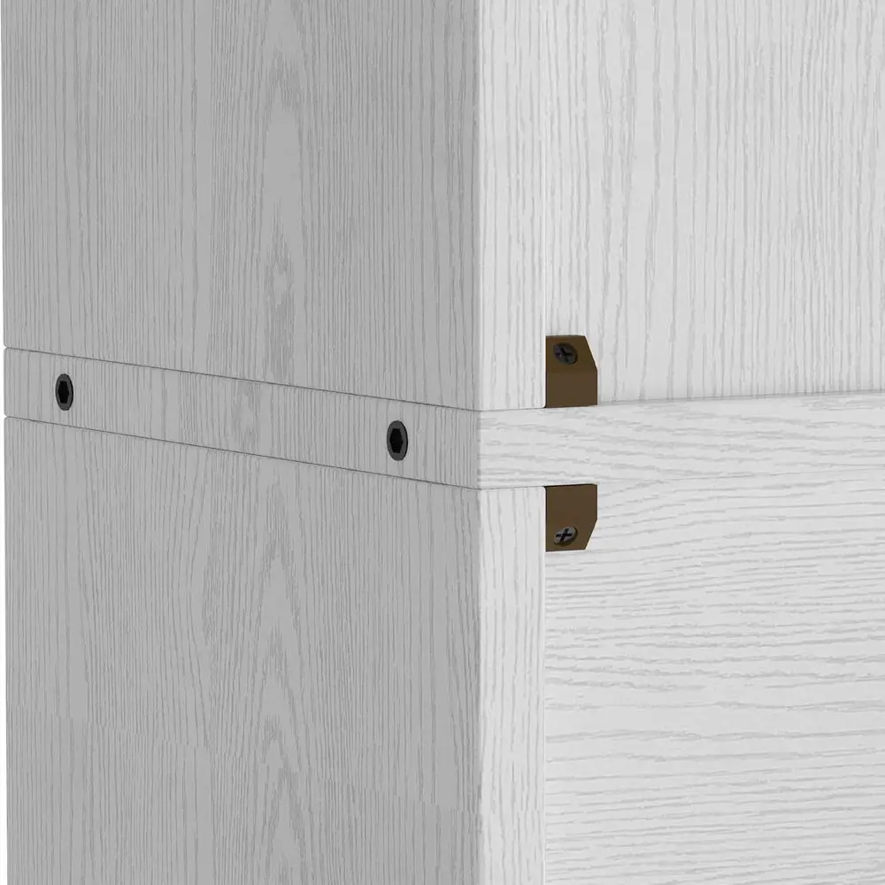 مجموعة أرفف الكتب وخزائن الكتب من IRONCK مكونة من 2 أرضية واقفة و6 طبقات تعرض أرفف تخزين 70 في خزانة كتب طويلة للمكتب المنزلي