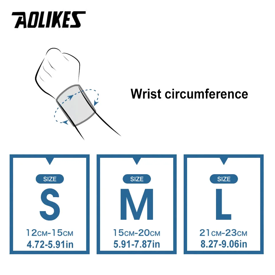 AOLIKES 1PCS Wrist Brace Wrist Support with Splints,Hand Support for Carpal Tunnel Arthritis Sprain Recovery Wrist Pain Relief