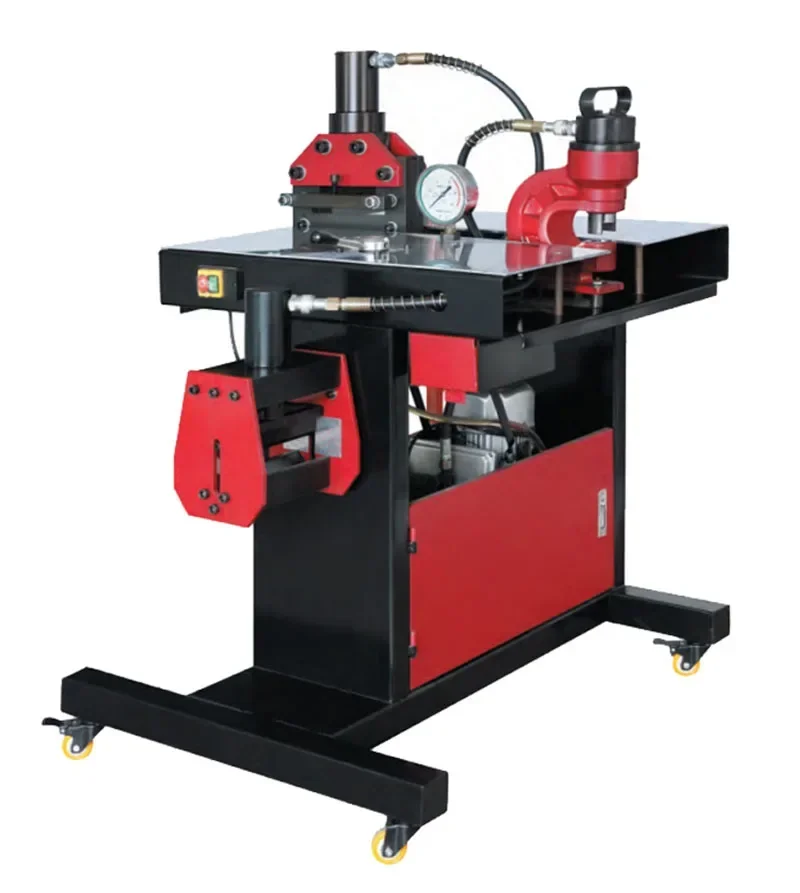 

Power Tools DHY-200 Three-In-One Copper Bar Processing Machine Combined Busbar Hydraulic Busbar Processing Bronze Plate Bending
