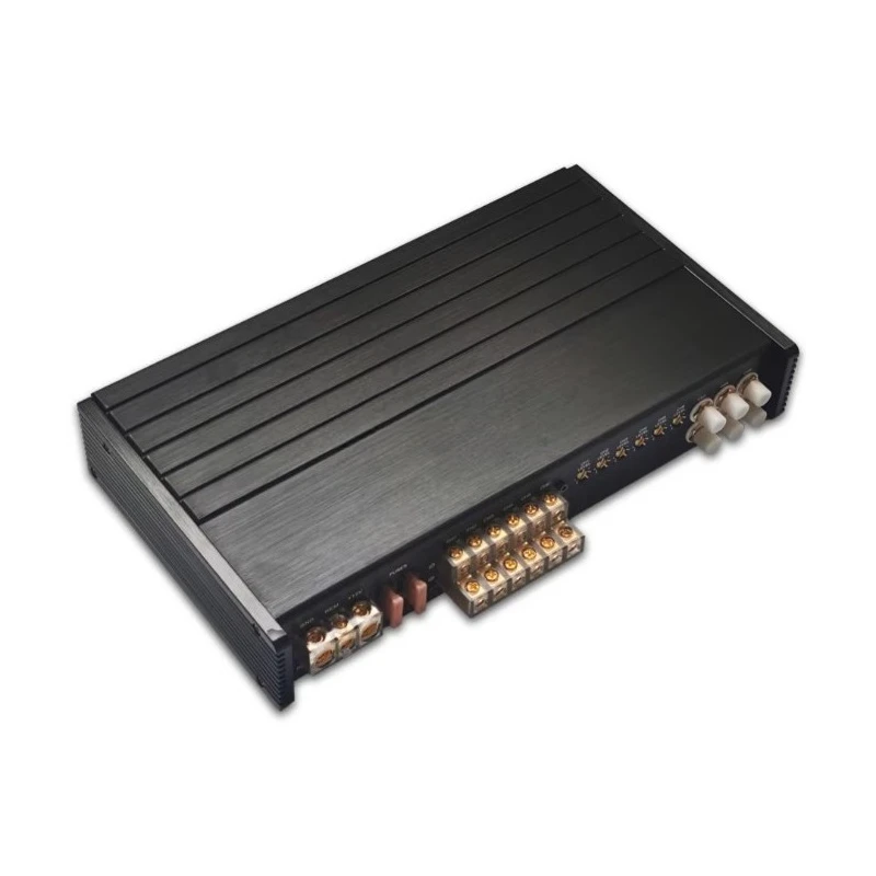 SQ Car Subwoofer Speaker Amplifier 6CH RMS 120W DSP Gain Amplifier Full Range Peak 6800W 6 Channels Car Amplifier Class AB