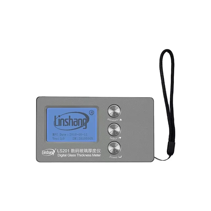 Universal Single‑Side Laser Glass Thickness Tester 0.1mm Precision IP67 Rated 110‑220V Dual Voltage Digital Measuring Detector