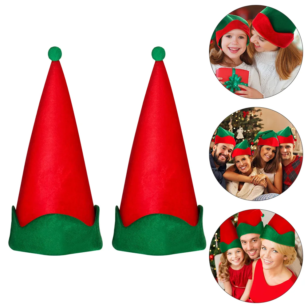 

Elven Pointed Hat Costume Prop Christmas Party Headdress Headwear Gift Hats Santa Adult