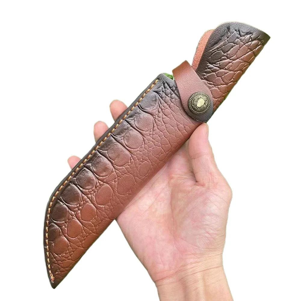 29.5cm Knifes Leather Case Holsters Leather Sheath Scabbard Camp Tool Knife Cover DIY Knife Supplies For Fixed Blade Knife