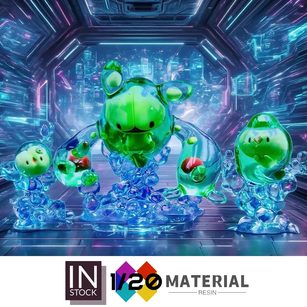 [In Stock]1/20 Resin Scale World [SXG] - Solosis & Duosion & Reuniclus [Split RE-MENT]