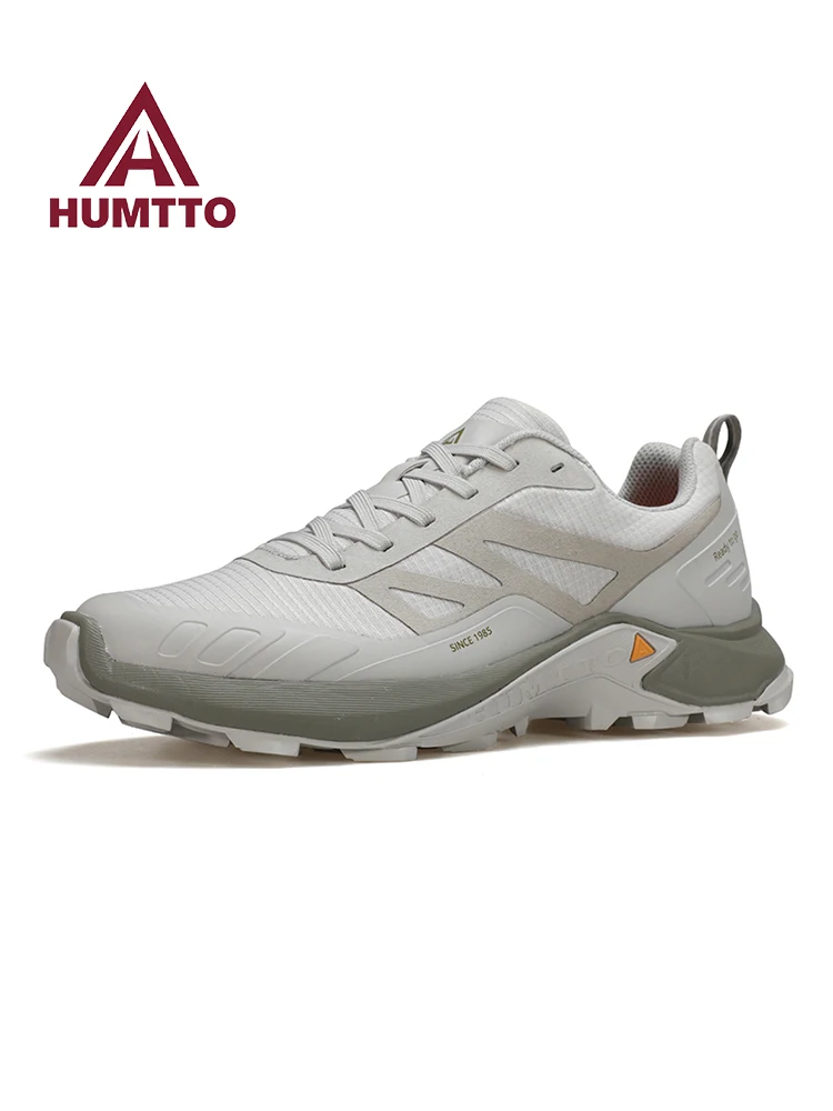 HUMTTO 2025 zapatos de senderismo al aire libre, zapatillas de deporte de malla antideslizantes para hombre, botas de viaje informales transpirables, zapatos de trekking, zapatos para correr para mujer