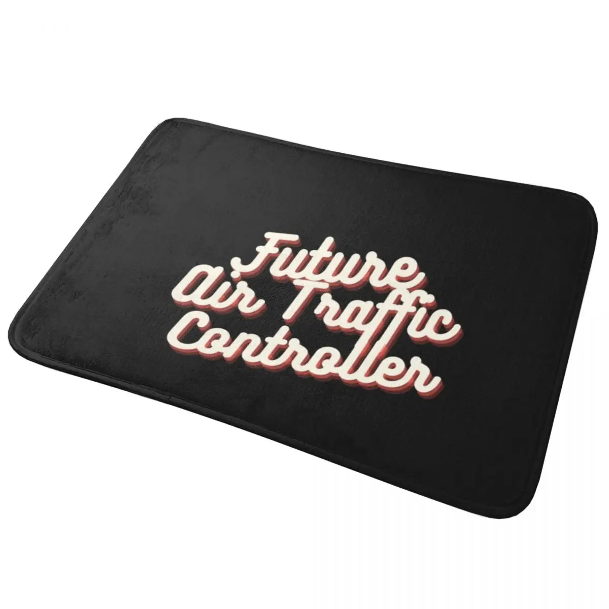 Future Air Traffic Controller Doormat Non-slip Super Absorbent Bathroom Floor Mats Home Entrance Rugs Carpet Hallway Footpad