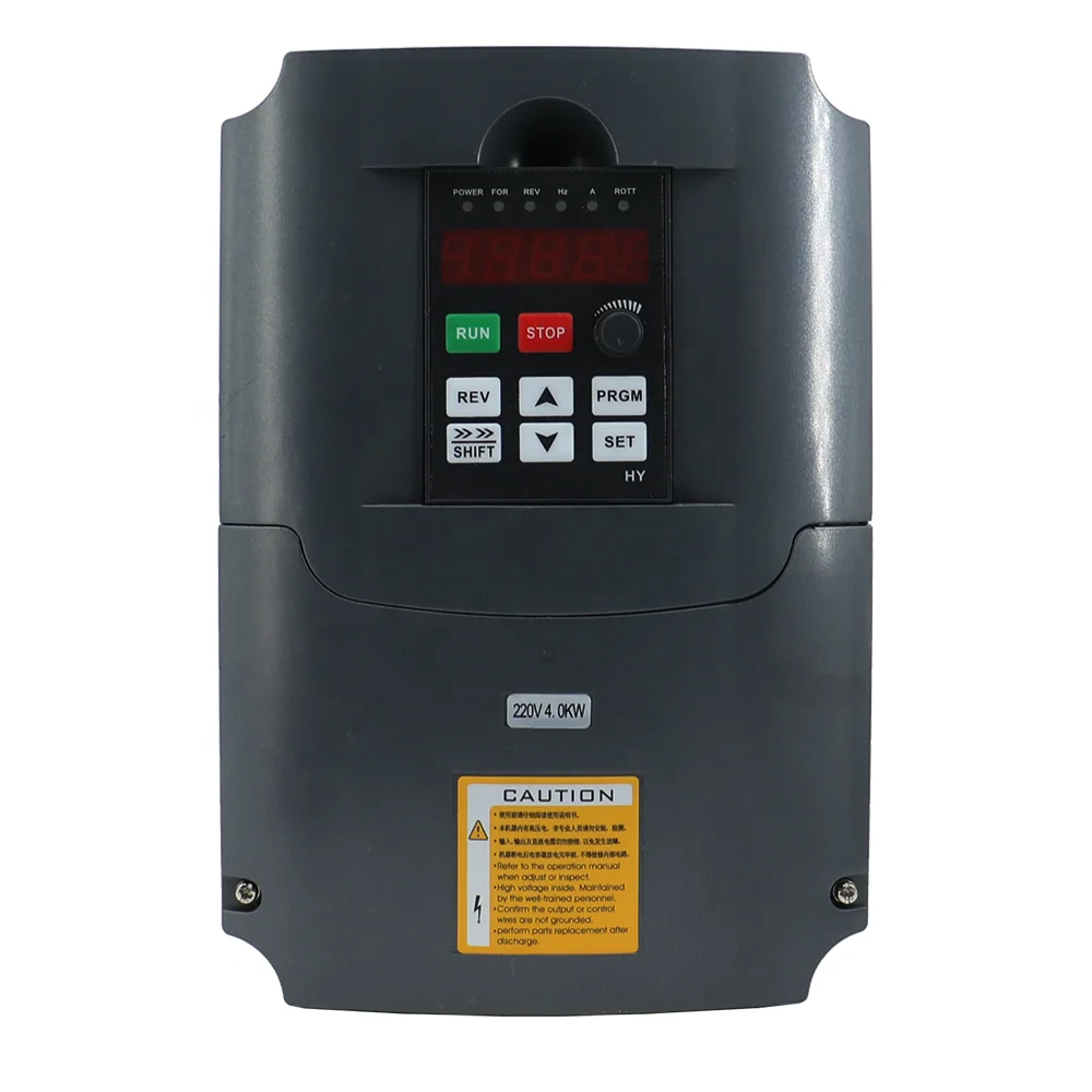 HLTNC 3.5KW ER20 eixo quadrado de caixa de junção de borda voadora 18000RPM 4 kW conjunto de pinça conversora para CNC