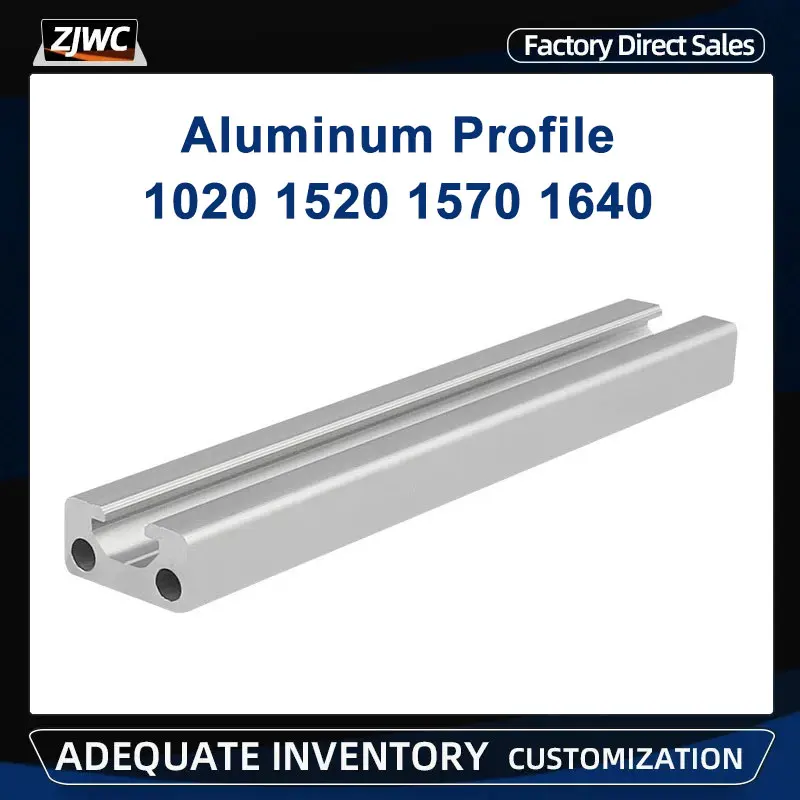 1pc European Standard Industrial Aluminum Profile 1020 1640 1570 1520 Angle Aluminum Profile Accessories