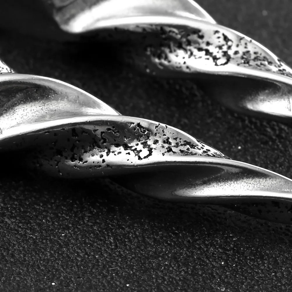 Giga 1/2Pcs 12mm(1/2") Sharp Cone Stainless Steel Ear Weights Hanger Dangle Gauges Earrings for Stretched Piercing Body Jewelry
